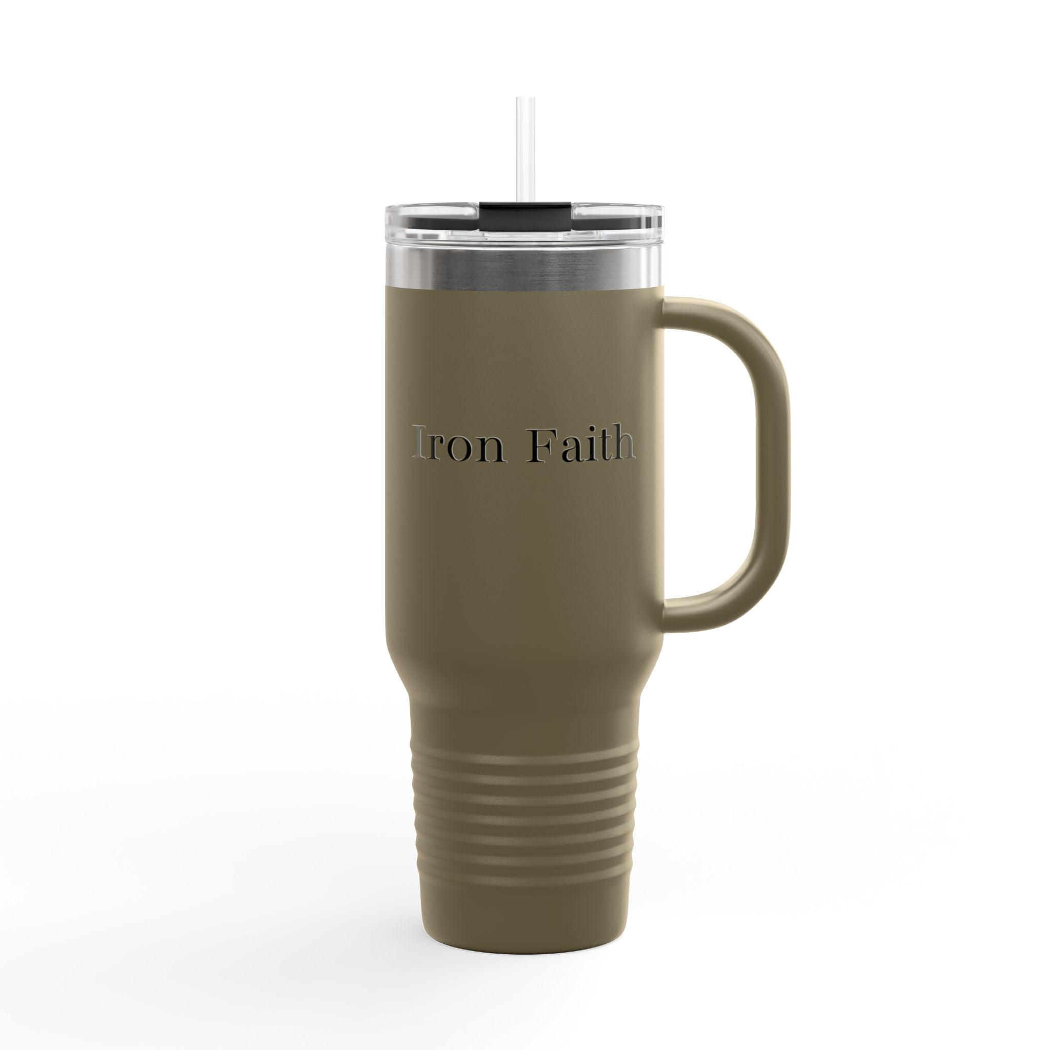 Iron Faith 40oz Insulated Travel Mug