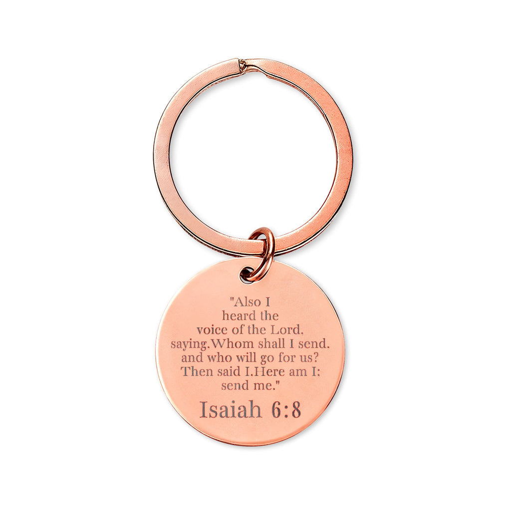 Isaiah 6:8 Key Chain
