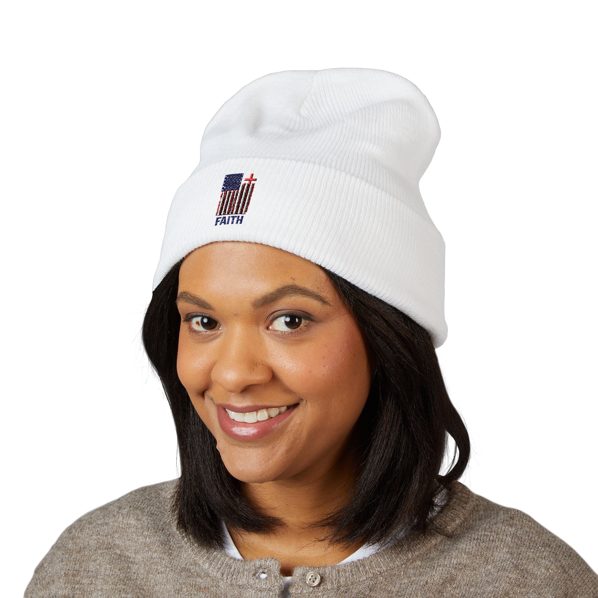 Faith American Flag Beanie
