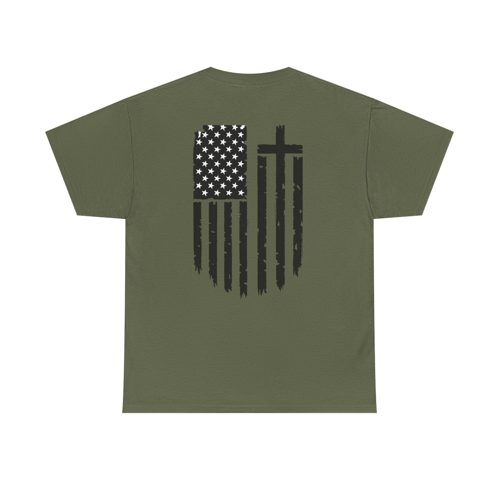 Distressed Flag Tee
