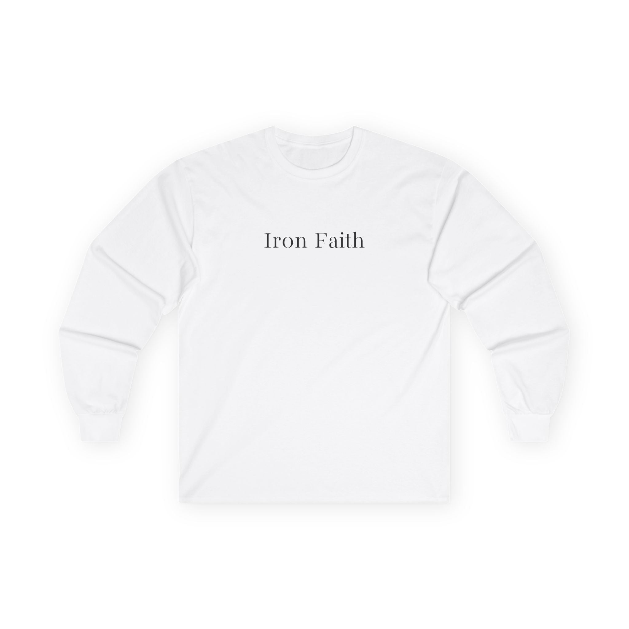 Christian "Iron Faith" Long Sleeve Tee