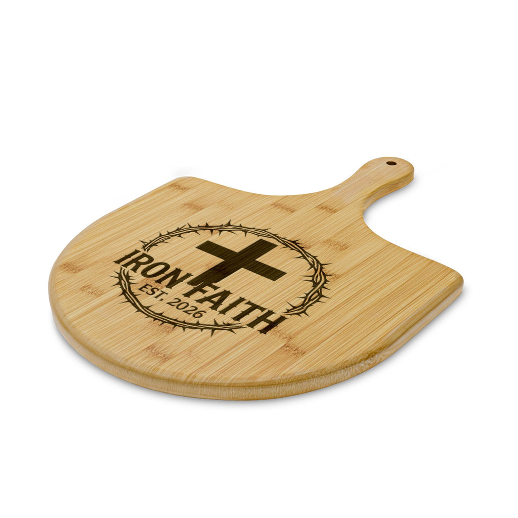 Iron Faith Crest Pizza Peel