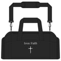 Customizable "Iron Faith - Cross" Duffle
