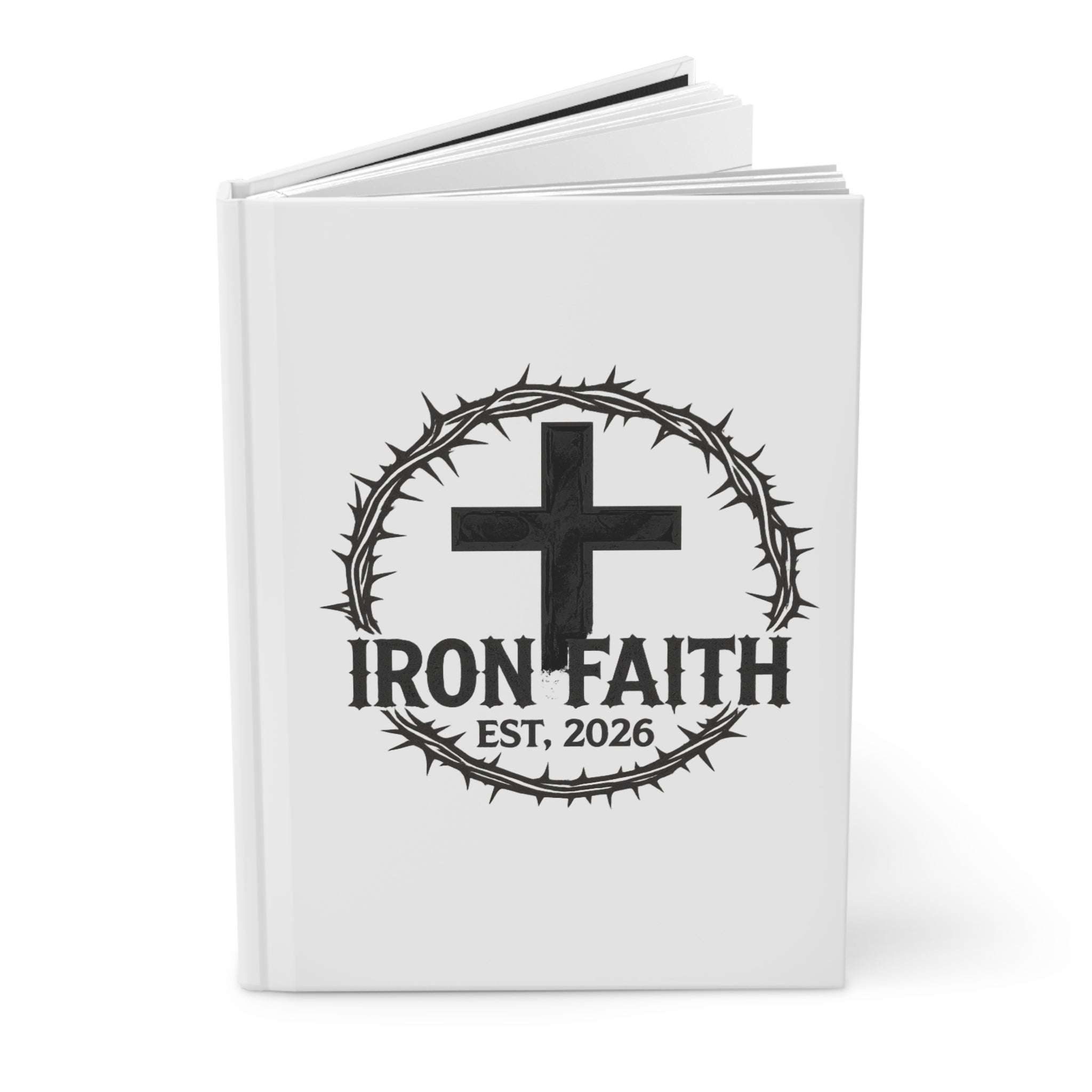 Iron Faith Hardcover Lined Journal